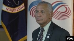 Giám đốc NASA Charles Bolden tại Bangkok ngày 28/8/2015. 