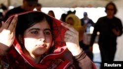 Nữ sinh Malala Yousafzai.