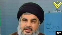 Ông Nasrallah thúc đẩy người dân Lebanon tham gia đông đảo cuộc tập họp được tổ chức nhân dịp Tổng thống Iran đến thăm Lebanon