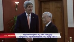 Ông Kerry gợi ý cho Hà Nội về quan hệ với tân chính phủ Mỹ?