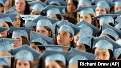 Lễ tốt nghiệp tại Barnard College. Hình minh họa.