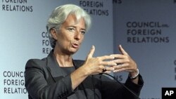 Giám đốc Quỹ tiền tệ quốc tế (IMF) Christine Lagarde 