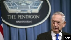 Bộ trưởng Quốc phòng Mỹ Jim Mattis. 