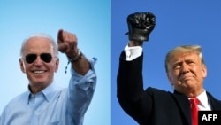 Ông Joe Biden và ông Donald Trump.