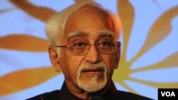 Phó Tổng thống Ấn Ðộ Hamid Ansari.