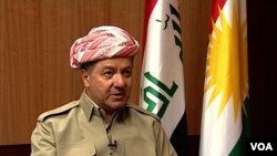 Tổng thống vùng tự trị Kurdistan của Iraq Massoud Barzani.