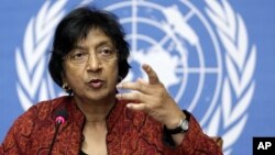 Cao ủy Nhân quyền Liên hiệp quốc Navi Pillay 