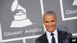 Jay Manuel đến dự lễ trao giải Grammy lần thứ 55 tại Los Angeles, 10/2/13