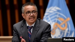 Tổng giám đốc Tổ chức Y tế Thế giới (WHO) Tedros Adhanom Ghebreyesus.