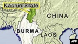 Giao tranh giữa đạo quân độc lập Kachin và quân đội chính phủ Miến Ðiện nổ ra trong bang Kachin, nằm về hướng bắc Miến Ðiện