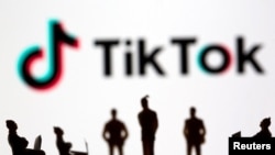 FILE PHOTO: Illustration picture of TikTok logo