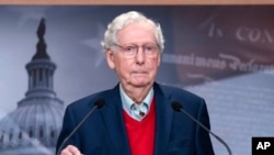 Foto Achiv: Lide Minorite Sena Etazini Mitch McConnell.