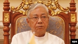 Tổng thống Myanmar Htin Kyaw.