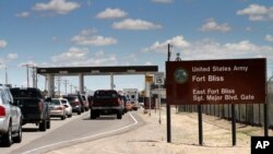 Căn cứ Fort Bliss ở thành phố El Paso, bang Texas.