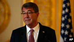 Bộ trưởng Quốc phòng Mỹ Ashton Carter.