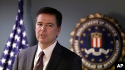 Giám đốc Cơ quan Điều tra Liên Bang Hoa Kỳ (FBI) James Comey.