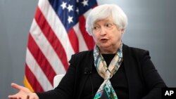 Bộ trưởng Ngân khố Mỹ Janet Yellen nói bà cực lực phản đối việc một quan chức cấp cao của Nga có mặt tại cuộc họp G20