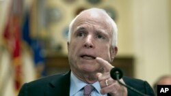 Thượng nghị sĩ John McCain.