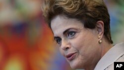 Tổng thống Brazil Dilma Rousseff.