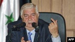 Ngoại trưởng Syria Walid Moallem