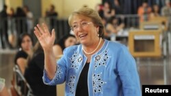 Bà Michelle Bachelet thắng lợi lớn trong cuộc bầu cử tổng thống Chile