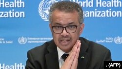 Người đứng đầu WHO Tedros Adhanom Ghebreyesus.