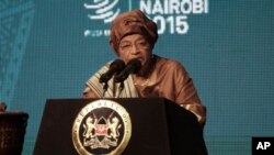 Tổng thống Liberia Ellen Johnson Sirleaf hứa củng cố hòa bình và an ninh, cũng như kêu gọi các nước thành viên làm việc tích cực hơn để đánh bại chủ nghĩa khủng bố.