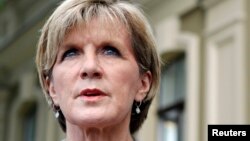 Ngoại trưởng Úc Julie Bishop.