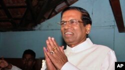 Tổng Thống Sri Lanka Maithripala Sirisena cam kết theo đuổi chính sách hòa giải dân tộc.