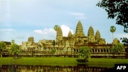 Khu đền Angkor Wat ở Campuchia