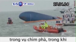 Có thể còn người sống sót trong vụ chìm phà ở Hàn Quốc (VOA60)