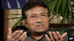 Cựu tổng thống Pakistan Pervez Musharraf