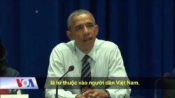 Nhiều thành viên trong xã hội dân sự VN không được gặp TT Obama