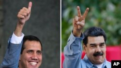 Hai ông Guaido và Maduro đang có cuộc đối đầu căng thẳng