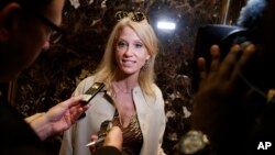 Người quản lý chiến dịch tranh cử của ông Trump Kellyanne Conway.