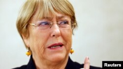 Cao ủy trưởng Nhân quyền Liên hiệp quốc Michelle Bachelet 