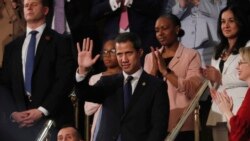 Lãnh tụ đối lập Venezuela Juan Guaido tới nghe bài phát biểu của Tổng thống Trump tại Quốc hội Mỹ.