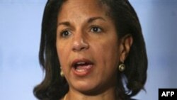 Đại sứ Hoa Kỳ tại Liên Hiệp Quốc Susan Rice kêu gọi Libya tôn trọng các cuộc biểu tình ôn hòa