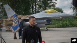 Russia Ukraine War F16 Zelensky