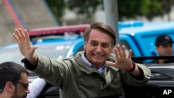 Tổng thống đắc cử Jair Bolsonaro.