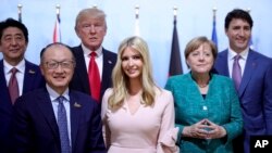 Cô Ivanka Trump trong một sự kiện ở G20.