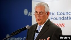 Ngoại trưởng Mỹ Rex Tillerson. 