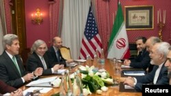 Cuộc họp giữa Ngoại trưởng Hoa Kỳ John Kerry va Ngoại trưởng Iran Javad Zarif về chương trình hạt nhân của Iran, Lausanne 17/3/15