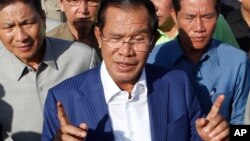 Thủ tướng Campuchia Hun Sen.